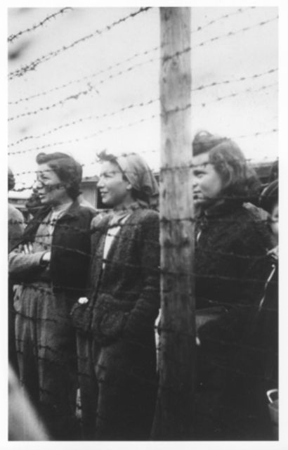 Femail prisoners at Mauthausen